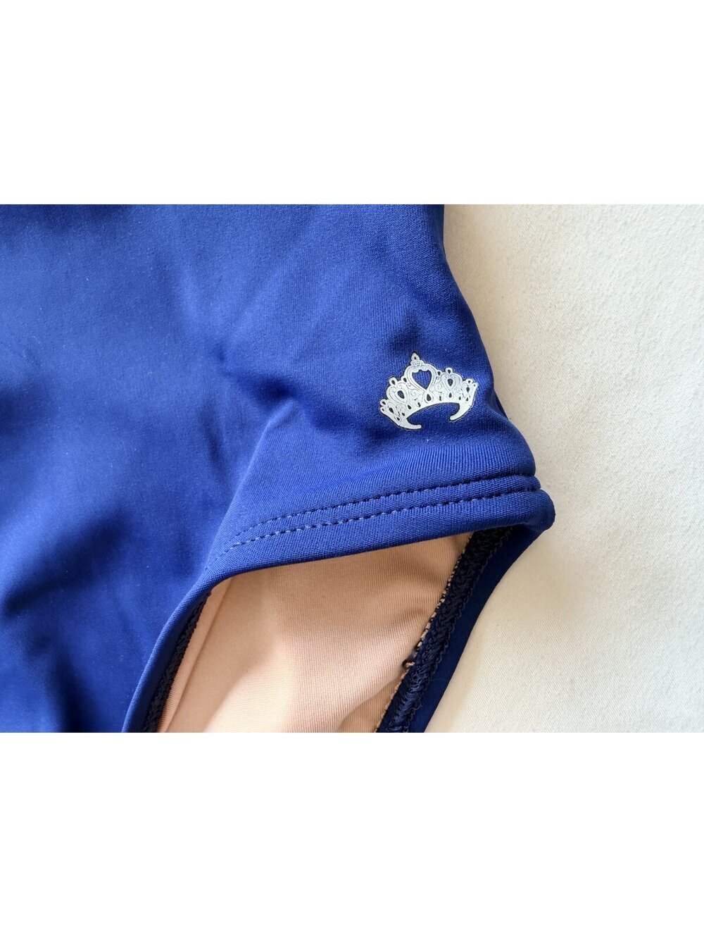 Mariia Halter‎ Dance Leotard Open Back Navy Size XLC Extra Large Child ME2101C - Picture 4 of 6